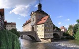 Německo - památky UNESCO - Německo - Bamberg - Staroměstská radnice