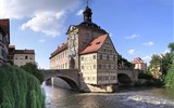 Bavorsko - adventní Rothenburg, Wurzburg a Lauf 2024 - Německo - Bamberg - Staroměstská radnice