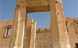 Sýrie - Sýrie - Palmyra, Bellův chrám, Bell byl nejvyšší bůh, odpovídající římskému Jupiterovi
