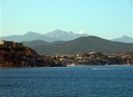 Itálie - Elba - hlavní město ostrova Portoferraio, založeno 1548 Medicejskými
