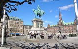 Švédsko - Švédsko - Malmo - socha Karla X. Gustava na náměstí Stortorget