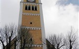 Barevný víkend v Salcbursku, Berchtesgaden a Orlí hnízdo 2022 - Rakousko - Bad Hofgastein, kostel Panny Marie Gries, 1498-1507