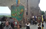 Zahrady krajů Lazio a Toskánsko, Den květin ve Viterbu - Itálie - Viterbo - květinové slavnosti San Pellegrono in Fiore, slavnostní průvod