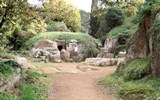 Řím, Cerveteri a koupání v Tyrrhénském moři - Itálie - Cerveteri - etruská nekropole, největší v Itálii, přes 1.000 hrobek