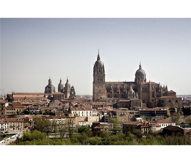 Španělsko a severní Portugalsko, poklady UNESCO - Španělsko - Salamanca, pohled na centrum
