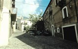 Civita - Itálie - Kalábrie a Apulie - Civita, městečko s 1.200 obyv osídlené albánskou menšinou