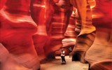 USA - USA - Antelope Canyon, hra tvarů a barev