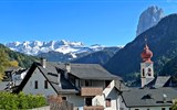 Dolomity, kouzelné údolí Val Gardena - Itálie - Dolomity- Sankt Ulrich