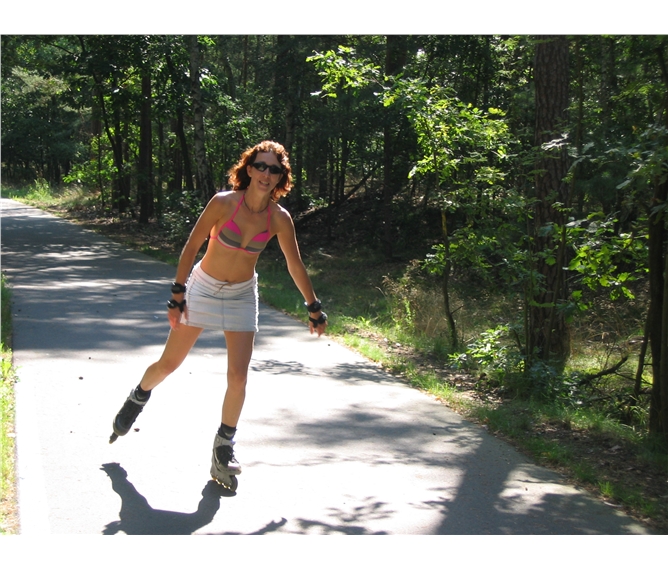 Dolní Flaeming-skate. poznávací zájezd na bruslích - Německo - bruslařská stezka u Flaemingu