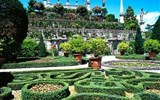 Zahrady kraje Veneto a Palladiovy vily - Itálie - Verona - Giardino Giusti, renezanční zahrady založené v 16.století v blízkosti Verony