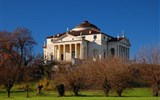 Kouzelné zahrady Benátska a Palladiovy vily 2020 - Itálie - Villa Capra (La Rotonda), navržená Andreo Palladiem, 16.století