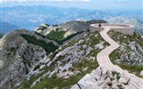 Černá Hora, národní parky a moře, privátní domy 2023 - Černá Hora - Lovčen - výhled od mauzolea vladyky Petra II.