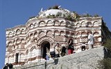 Bulharsko, krásy černomořského pobřeží 2022 - Bulharsko - Nesebar - kostel sv.Jana Aliturgetes, 14.stol.
