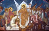 Tajuplným Balkánem do Albánie - Srbsko - Děčanský klášter - fresky ze 14.století