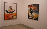 Benátky a ostrovy Murano, Burano, Torcello 2021 - Itálie - Benátky - Bienále, největší evropská výstava moderního umění se koná jednou za dva roky