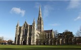 Anglie - Anglie - Salisbury - raně gotická katedrála, 1220-58