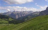 Pohádkové Dolomity 2024 - Itálie - Dolomity - průsmyk Sella