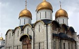 Moskva - Rusko - Moskva - Uspenský chrám v Kremlu