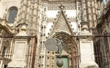 Sevilla - Španělsko - Andalusie - Sevilla, katedrála, Puerta de la Asunción, gotická, dostavěná až 1833