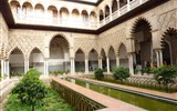 Sevilla - Španělsko - Andalusie -  Sevilla, Alcazár, Patio de las Doncellas