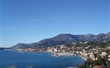 Španělsko, Costa Brava, Francouzská riviéra 2022 - Francie - pobřeží Středozemního moře, známé jako Francouzská Riviéra