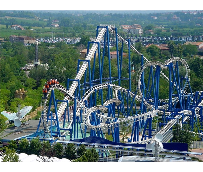 Zábavní park Gardaland - Itálie - zábavní park Gardaland