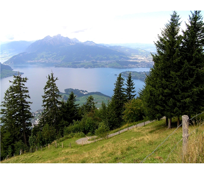 Švýcarské Alpy a Ticino, Lago Maggiore - Švýcarsko - Vierwaldstatter See a Pilatus