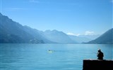 Turistika ve Švýcarsku pod Jungfrau-Eiger - Švýcarsko - Brienzersee