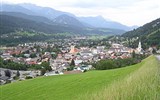 Krásy Solné komory 2022 - Rakousko - Štýrsko - Schladming, městečko uprostřed hor