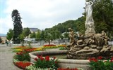 Dolní Rakousko - Rakousko - Baden - Kurpark, zahrada založena 1792