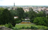 Slavnost růží v Badenu a Schönbrunn - Rakousko - Baden - pohled na město od Beethoventemplu
