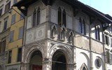 Florencie, Garfagnana s koupáním a Carrara 2022 - Itálie - Florencie - Florencie, Loggia del Bigallo