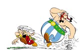 Paříž, Disneyland a Astérix park - Francie - Astérix park - hlavní hrdinové - Asterix a Obelix