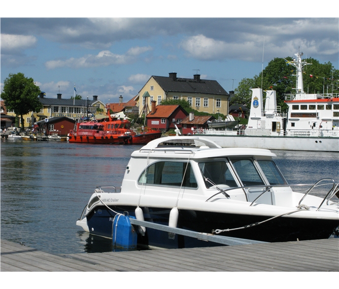 Jižní Švédsko, Stockholm a Dánsko, ráj ostrovů - Švédsko - Sandhamn -  přístav