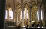Opatství Vézelay (UNESCO) - Francie - Vézelay - Ste.Madeleine, raně gotický chór