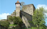 Bamberk a hradní stezkou - Německo - Wimpfen - Červená věž, královská falc z 12.století