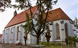 Velikonoce v Lužici, křižácké jízdy a zahrady 2023 - Německo - Kamenz - býv.františkánský kostel sv.Anny, založen mnichy z Bechyně 1493