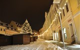 Schneeberg a Zwickau - Německo - Schneeberg v zimě