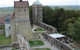 Hrady a zámky v Sasku a Lužici - Německo - Sasko - hrad Stolpen, založen ve 12.století