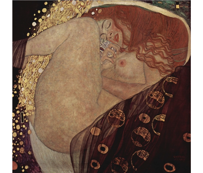 Velikonoční Vídeň, Klimt, Impresionisté - Rakousko - Gustav Klimt, Danae