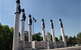 Mexiko, bájná země Mayů, Aztéků a kouzelné přírody 2023 - Mexiko - Mexiko City, Pomník kadetů padlých v boji proti USA
