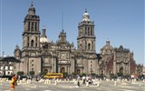 Památky UNESCO - Mexiko - Mexiko - Mexiko City, katedrála, 1573 - 1813, v renesančním, barokním a klasicistním slohu