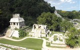 Památky UNESCO - Mexiko - Mexiko -  Palenque, chrám Slunce