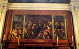 Benátky, slavný karneval a ostrovy - tam bez nočního přejezdu 2024 - Itálie - Benátky - San Rocco, Tintoretto, Sv.Roch léčí oběti moru (1549)