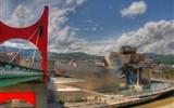 Španělsko a současná moderní architektura - Španělsko - Baskicko - Bilbao - Guggenheimovo muzeum