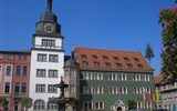 Hrady a zámky v údolí Sály - Německo - Rudolstadt, stará radnice z roku 1524