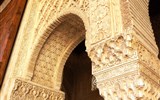Granada - Španělsko - Andalusie - Granada, Generalife, interiér Jižního Pavilonu