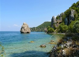 Makedonie - NP Galičica - Ohridské jezero