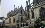 Armorique - národní přírodní park - Francie - Bretaň - Quimper,  boční kaple u katedrály
