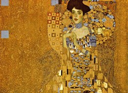 Gustav Klimt - Zlatá Adéla - Portrét Adele Bloch-Bauer (1907)